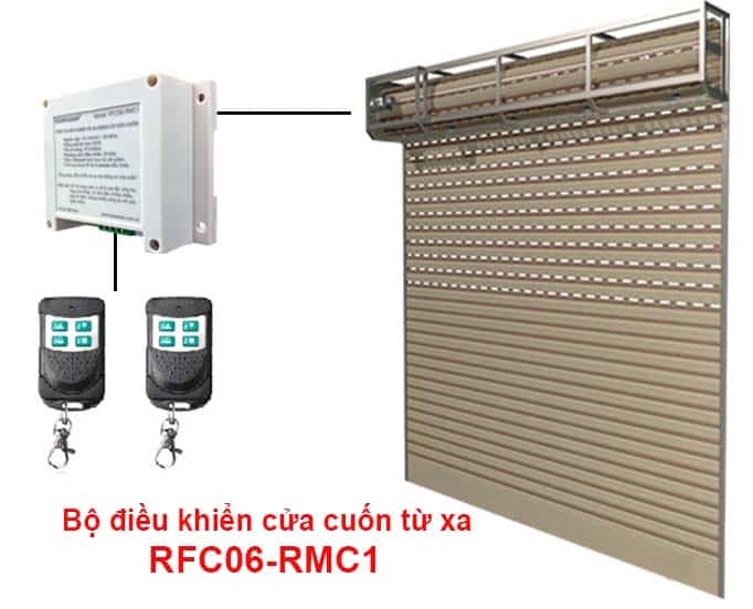 Memart nhà phân phối công tắc điều khiển cửa cuốn từ xa RFC06-RMC1 chính hãng Kawasan